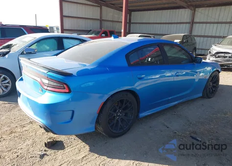 2018 Dodge Charger R/T Scat Pack Rwd из США, поврежденный, VIN 2C3CDXGJ8JH329734